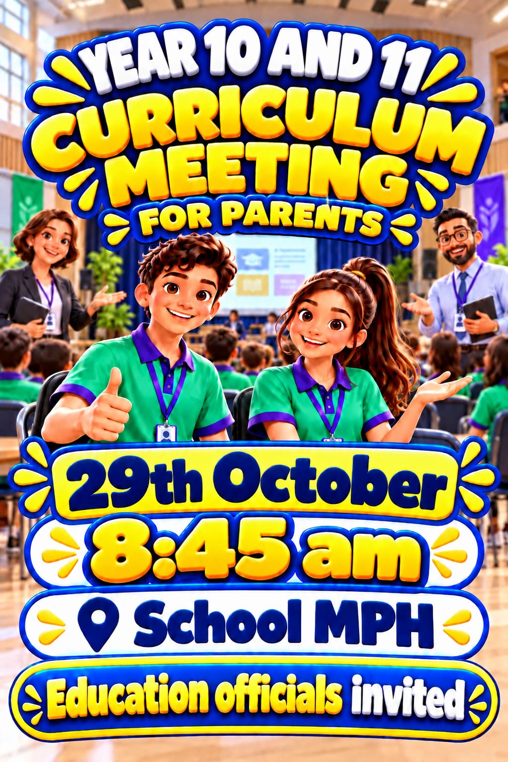📝Curriculum Meetings🏫