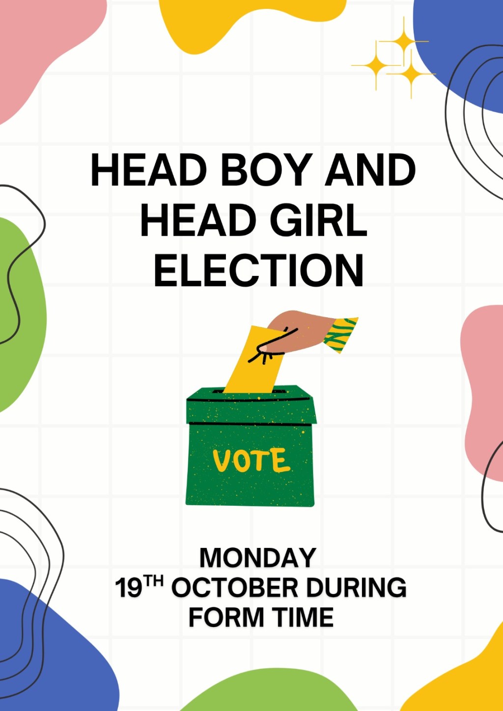 🗳️Head Boy and Head Girl&nbsp;Candidates🗳️